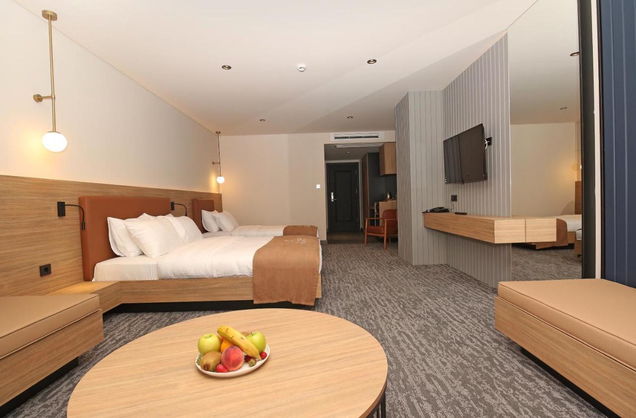Inanlar City Hotel Yomra Bagian luar foto