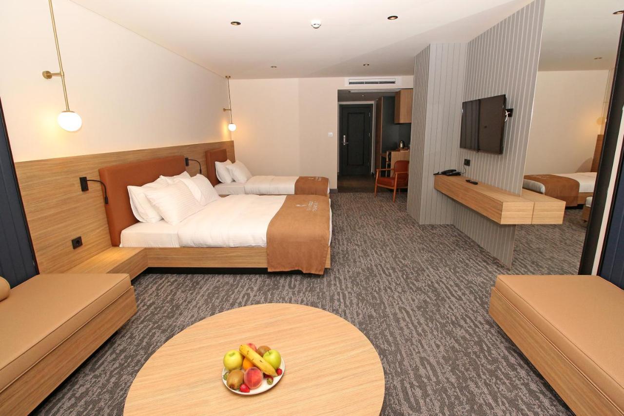 Inanlar City Hotel Yomra Bagian luar foto